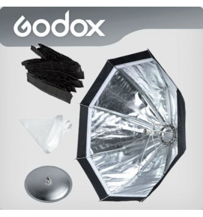Godox Witstro Softbox Kit - 48cm Octagonbox m. grid & diff. & dish sheet 2