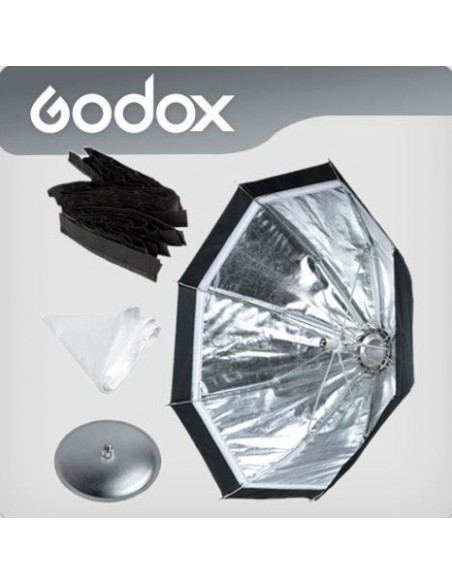 Godox Witstro Softbox Kit - 48cm Octagonbox m. grid & diff. & dish sheet 2