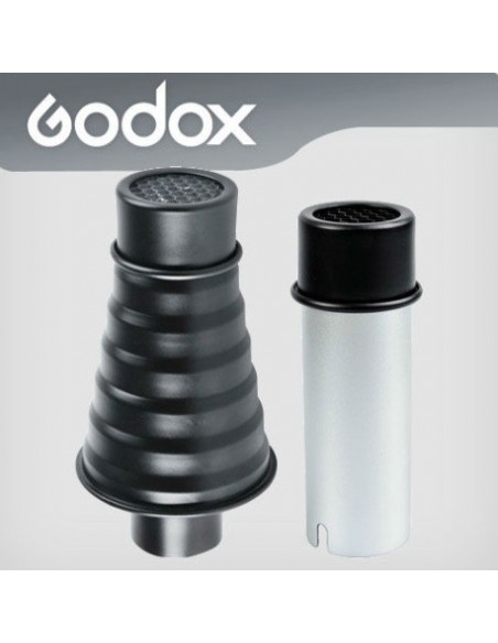 Godox Witstro Snoot Kit m. grid 4