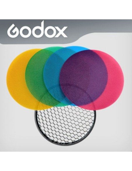 Godox Witstro Farve Gel & Grid til Standard ref. 2