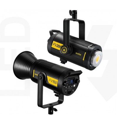 Godox FV150 kombineret flash og LED lampe med HSS, lyseffekter