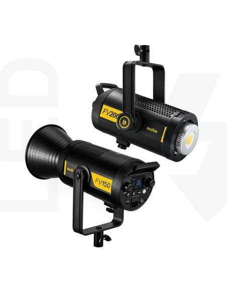 Godox FV150 kombineret flash og LED lampe med HSS, lyseffekter
