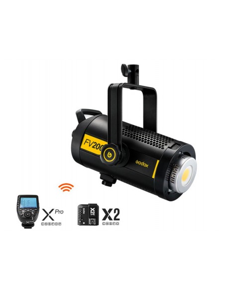 Godox FV150 kombineret flash og LED lampe med HSS, lyseffekter