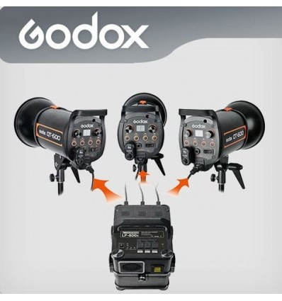 Godox LP-800 Power Station - Hybrid Batteri - Ekstra Batteri 2