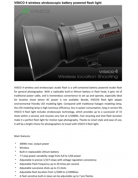 Visico 4 - med Batteri 2