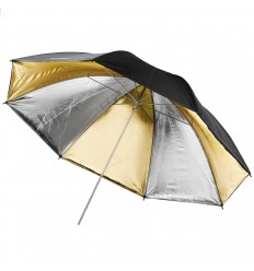 Walimex Guld/Sølv Paraply 109cm 0 2