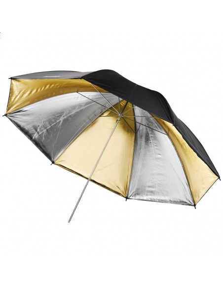 Walimex Guld/Sølv Paraply 109cm 1