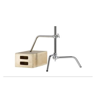 C Stand med boom arm 0