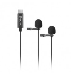 BOYA Mikrofon Knaphuls x2...