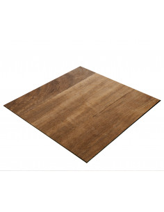 Flat Lay 40x40 cm Teak Træ