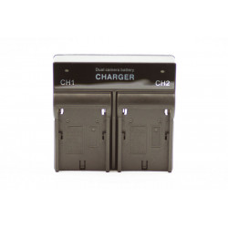 Dobbelt-oplader til...