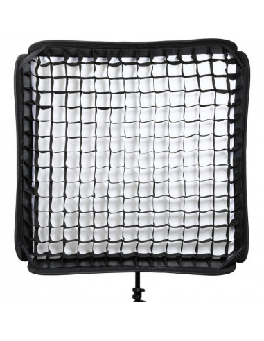 Foldbar softbox 80x80cm m.grid til...