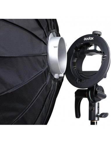 Foldbar softbox 80x80cm m.grid til...