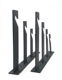 4 Hooks med expander - sæt