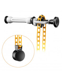 4 Hooks med expander - sæt 2