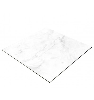 Flat Lay 60x60cm Lys Marmor
