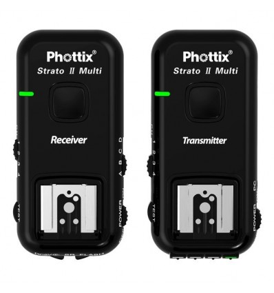 Phottix Strato II Multi 2.4GHz Trigger sæt 5i1 Nikon 0