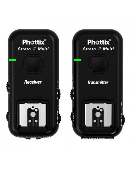 Phottix Strato II Multi 2.4GHz Trigger sæt 5i1 Nikon 0