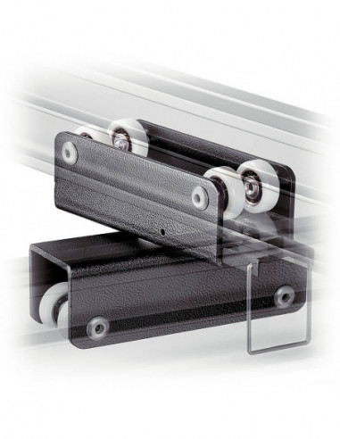 MANFROTTO Dobbelt vogn 1 bremse FF3236