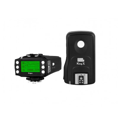 Pixel King PRO Wireless TTL FlashTrigger Canon m High Speed Sync 1/8000 second 0