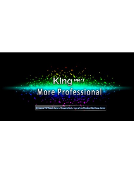 Pixel King PRO Wireless TTL FlashTrigger Canon m High Speed Sync 1/8000 second 6