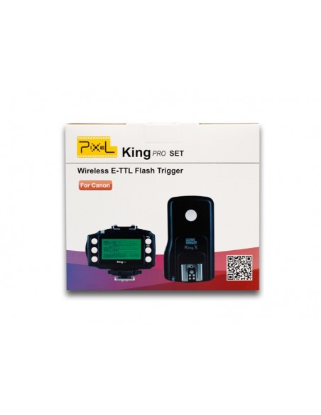 Pixel King PRO Wireless TTL FlashTrigger Canon m High Speed Sync 1/8000 second 13