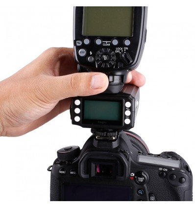Pixel King PRO Wireless TTL FlashTrigger Canon m High Speed Sync 1/8000 second 15