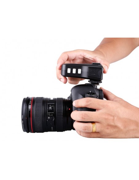 Pixel King PRO Wireless TTL FlashTrigger Canon m High Speed Sync 1/8000 second 26