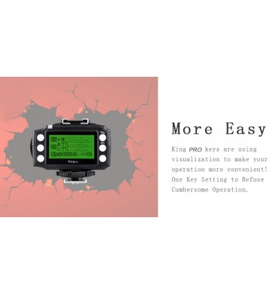 Pixel King PRO Wireless TTL FlashTrigger Canon m High Speed Sync 1/8000 second 29