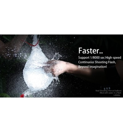 Pixel King PRO Wireless TTL FlashTrigger Canon m High Speed Sync 1/8000 second 33