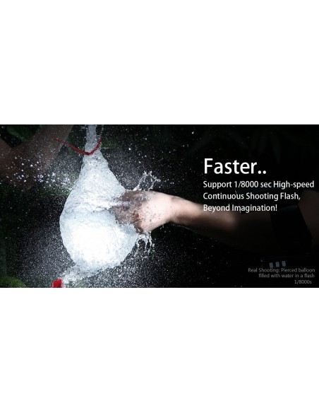 Pixel King PRO Wireless TTL FlashTrigger Canon m High Speed Sync 1/8000 second 33