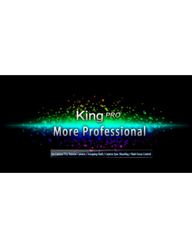 Pixel King PRO Wireless TTL FlashTrigger Nikon m High speed sync 1/8000 sekund 6