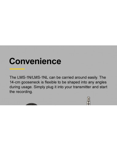 Godox LMS-1NL Omnidirectional Gooseneck Microphone