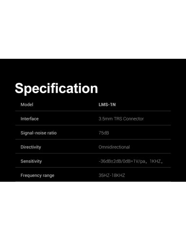 Godox LMS-1NL Omnidirectional Gooseneck Microphone