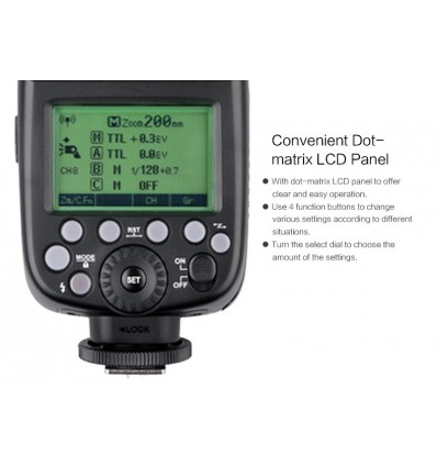 Godox TT685 til Canon, Nikon, Sony, Olympus, Panasonic og Fuji 4