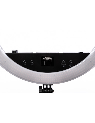 YONGNUO YN808 Pro LED video ringlight 3200K - 5600K
