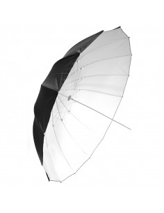 Savage Sort/hvid paraply