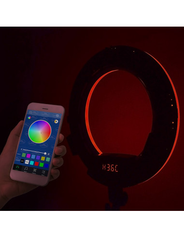 Savage Ring Light with table top tripod