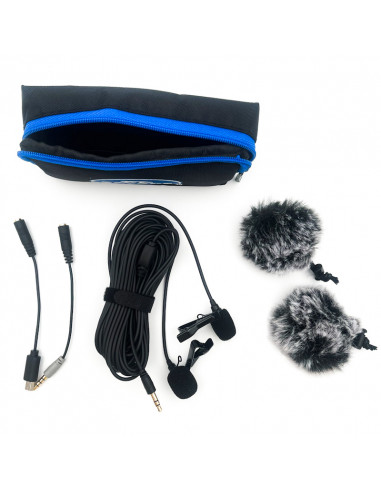 Mikrofon dobbelt hoved