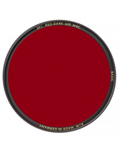 B+W Filter 86mm Rød Mørk MRC Basic