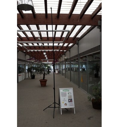 Cantilever boom stand (boom 132-245 cm) (stativ 105-180 cm),ekstrem stærk m hammer vægt 2