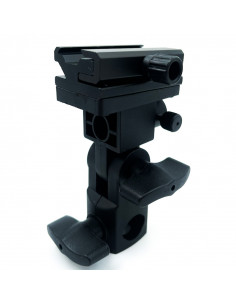 Paraply og speedlight-holder