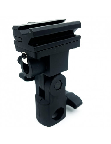 Paraply og speedlight-holder