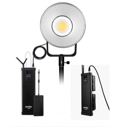 Godox VL-300II kompakt LED video lampe med fjernstyring