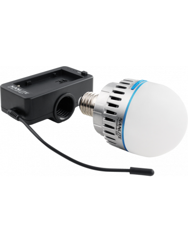 Nanlite NPF Battery Adapter with E27...