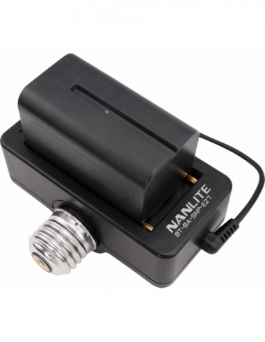 Nanlite NPF Battery Adapter with E27...