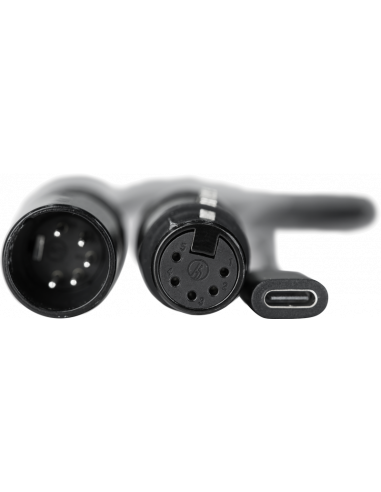 Nanlite USB-C to DMX Cable Splitter