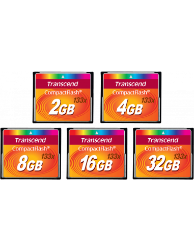 Transcend CF 133X MLC R50/W20 16GB