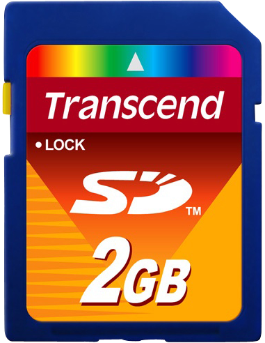 Transcend Secure Digital SD 45X 2GB