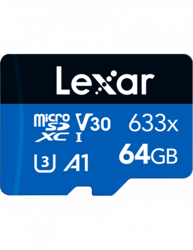 Lexar 633X microSDHC/SDXC no adapter...